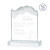 Custom Medium Clear Kilimanjaro Award with Standard Base - Etched