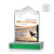 Custom Small Kilimanjaro Full Color Award with Green Standard Base