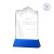 Custom Small Kilimanjaro Award on Blue Newhaven Base - Etched - Blue
