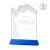 Custom Large Kilimanjaro Award on Blue Newhaven Base - Etched - Blue