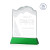 Custom Medium Kilimanjaro Award on Green Newhaven Base - Etched - Green