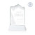 Custom Kilimanjaro Award on White Newhaven Base Small - Etched