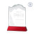 Custom Kilimanjaro Award on Red Newhaven Base Medium - Etched - Red
