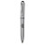 Custom Twist Action Plastic Stylus Pens - Silver