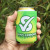 Custom Full Color Neogreen Recycled Can Cooler - Lifestyle View