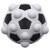 Custom Soccer Push Pop Ball - Back View 