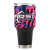 Custom Full Color 40 oz Neoprene Tumbler Koozie Sleeve - Front View
