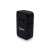 Custom Respite Ultra Slim 25W International Travel Adapter - Black Side View