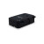 Custom Respite Ultra Slim 25W International Travel Adapter - Black Bottom View