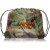 Custom Black Trim Drawstring Bags - Camo 1