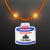 Custom Steady LED Orange Beads with Cake Medallion, No-Flash Necklace