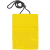 Custom Two Pocket Flap Neck Wallet - Yellow 