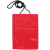 Custom Two Pocket Flap Neck Wallet - Red