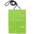 Custom Two Pocket Flap Neck Wallet - Lime Green