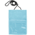 Custom Two Pocket Flap Neck Wallet - Light Blue 