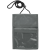 Custom Two Pocket Flap Neck Wallet - Dark Grey