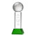 Custom Golf Ball Award on Stowe Green Base Medium - Etched