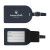 Custom Leatherette Luggage Tag - Navy