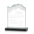 Custom Medium Black Kilimanjaro Award with Standard Base - Etched
