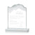 Custom Medium Kilimanjaro Award White with Standard Base - Etched