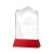 Custom Kilimanjaro Award on Red Newhaven Base Small - Etched