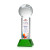 Custom Tennis Ball Full Color Award on Stowe Green Base Medium