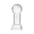 Custom Small Pickleball Award on Stowe Clear Base - Etched