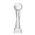 Custom Large Golf Ball Award on Grafton Clear Base - Etched