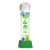 Custom Tennis Ball Full Color Award on Belcroft Green Base Large