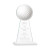 Custom Edenwood Golf Award White Base Medium - Etched