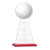 Custom Edenwood Golf Award Red Base Large - Etched