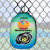 Custom Pickleball Paddle Cover with Mesh Pocket and Carabiner