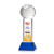 Custom Medium Baseball Full Color Award on Stowe Blue Base