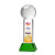 Custom Medium Baseball Full Color Award on Stowe Green Base