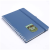 Custom Full Color Ocean Repreve Notebook - Blue Side View 