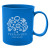 Promotional 12 oz Wheat Mug  - Blue