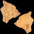 Custom U.S. State Shaped Bamboo Cutting and Serving Boards - Hawaii