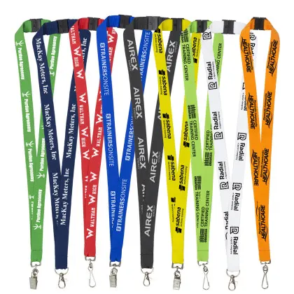 Logo lanyards for trade shows