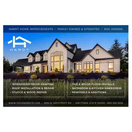 Custom printed flyers