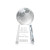 Custom Medium Soccer Ball Award on Celestina Base - Etched