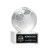 Custom Large Soccer Ball Award on Hancock Base - Engraved
