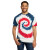 Custom Port & Co Tie-Dye Tee - USA Rainbow