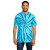 Custom Port & Co Tie-Dye Tee - Turquoise