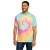 Custom Port & Co Tie-Dye Tee - Pastel Rainbow
