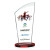 Custom Large Tomkins Full Color Award Red Base