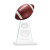 Custom Medium Edenwood Football Award White Base - Etched