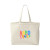 Custom Vale Tote - Black Side Custom Vale Tote - Natural