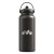 Custom Winner's Circle 32 oz Recycled Stainless Bottle With Cap Kit - Black