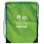 Custom Barato Drawstring Backpack - Lime Green