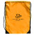 Custom Barato Drawstring Backpack - Gold